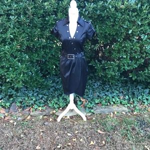 CACHE’ black snazzy dress.